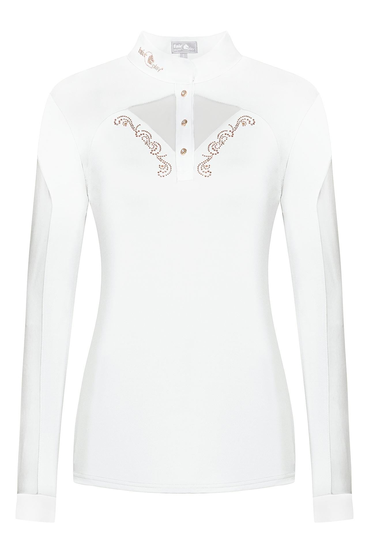 Fair Play Rosegold Wedstrijdshirt Cathrine lange mouw