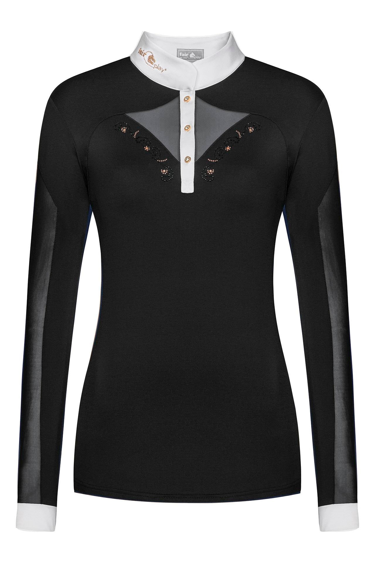 Fair Play Rosegold Wedstrijdshirt Cathrine lange mouw