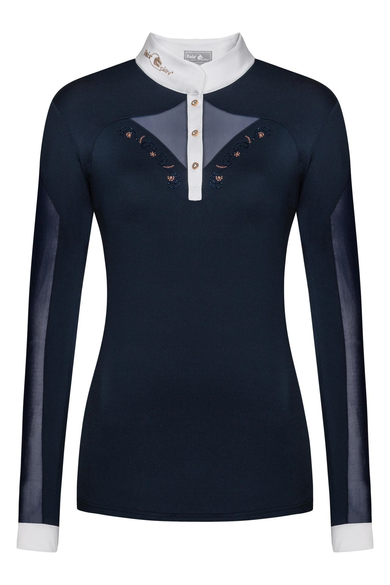 Fair Play Rosegold Wedstrijdshirt Cathrine lange mouw