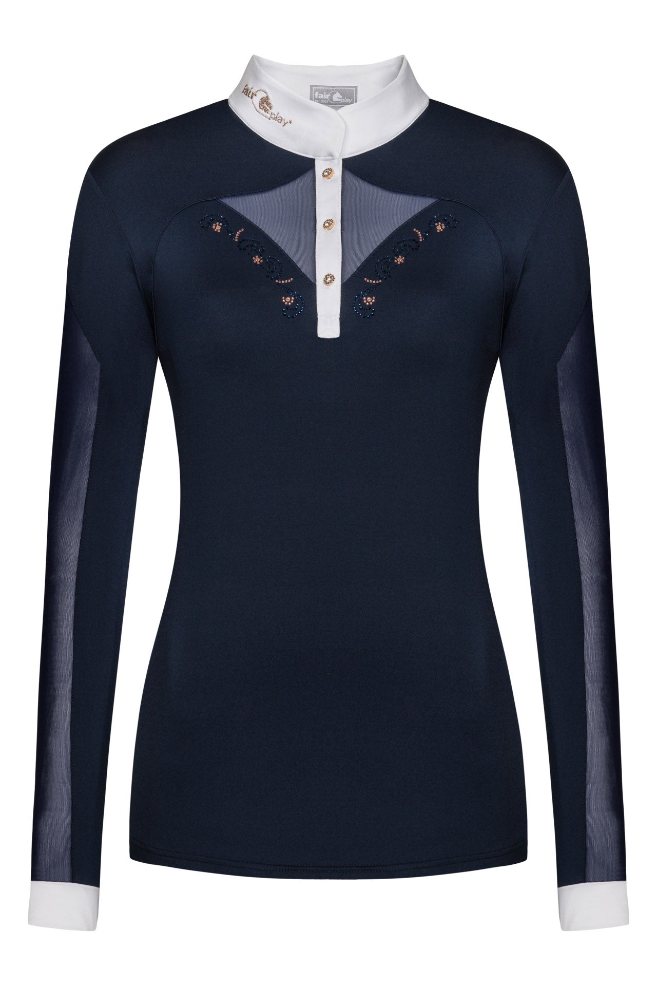 Fair Play Rosegold Wedstrijdshirt Cathrine lange mouw