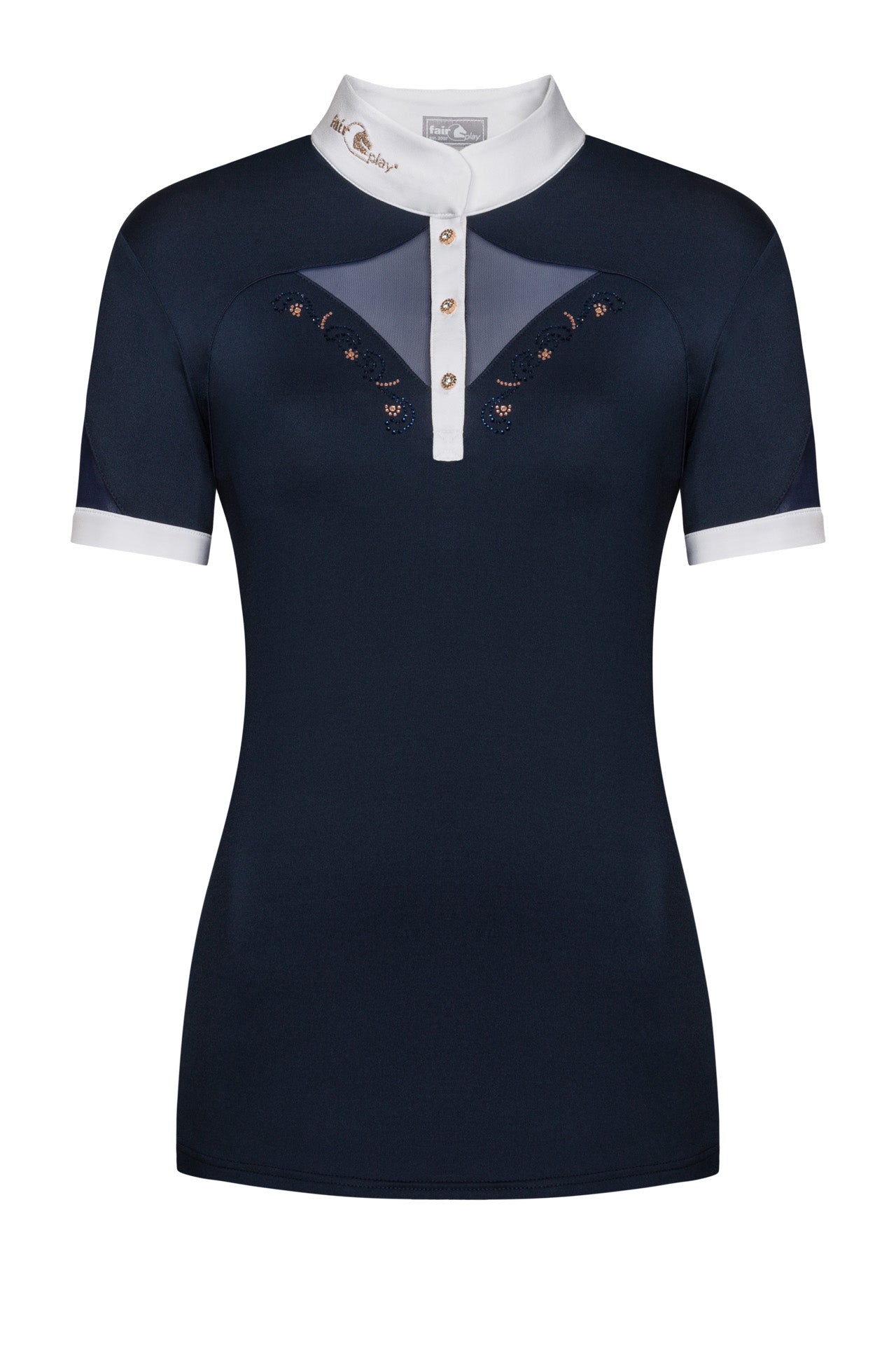 Fair Play Rosegold Wedstrijdshirt Cathrine korte mouw