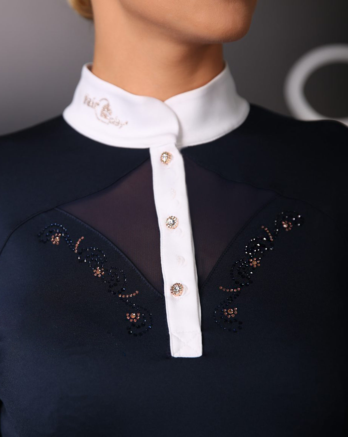 Fair Play Rosegold Wedstrijdshirt Cathrine lange mouw