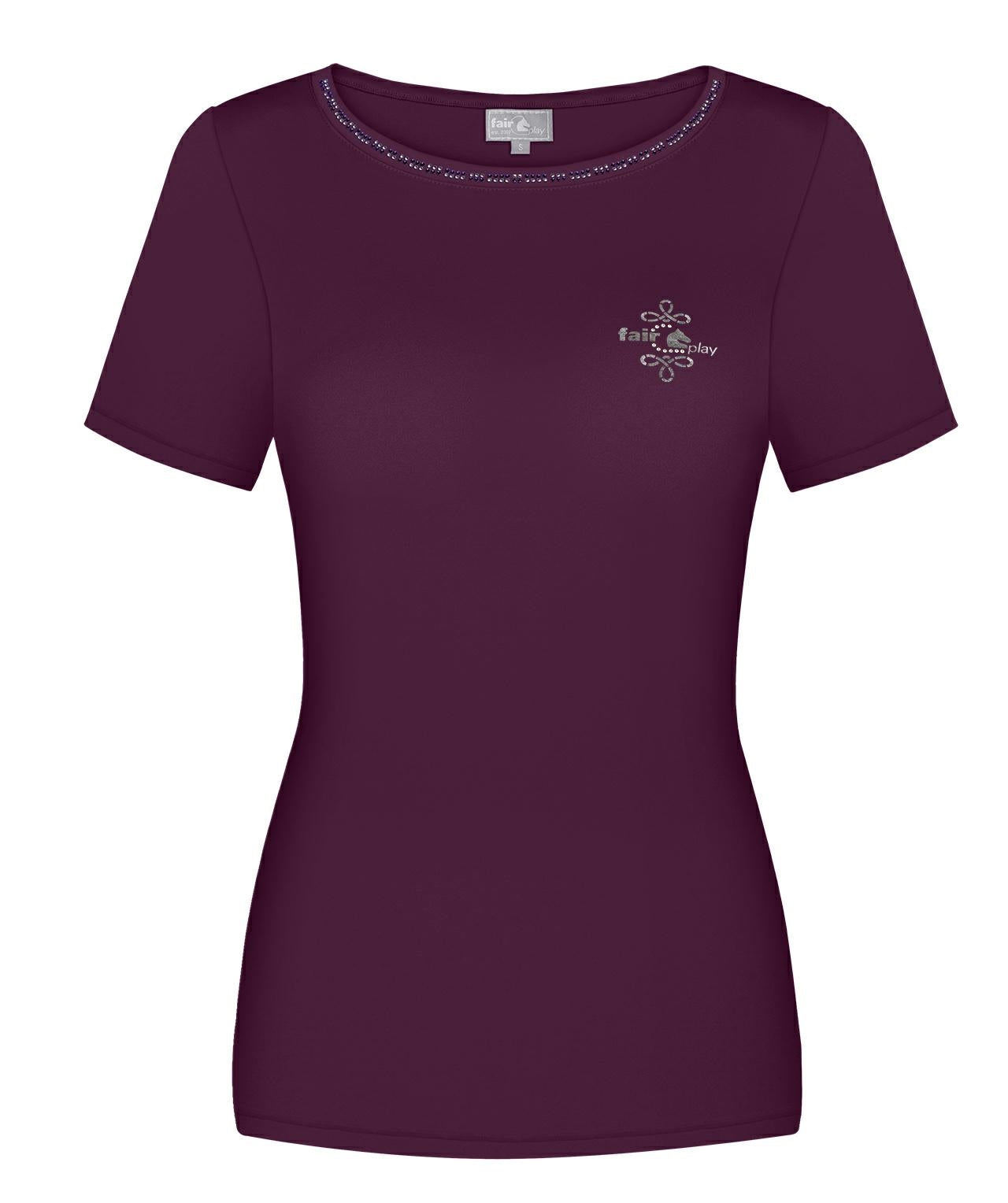 Set royal berry Fair Play Zadeldekje Hematiet met gratis shirt Dacy