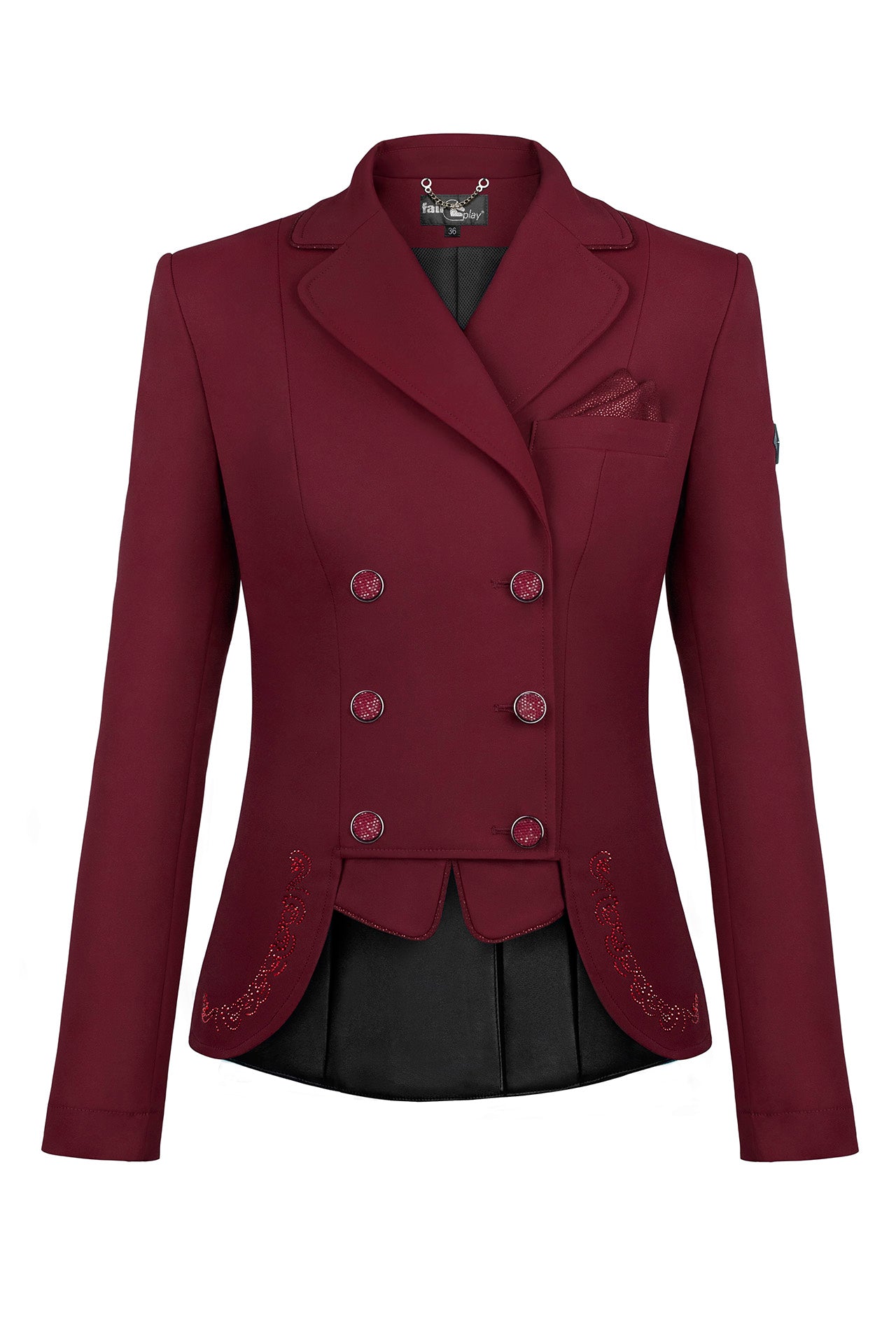 Sale Fair Play Wedstrijdjasje Lexim Chic bordeaux maat 36