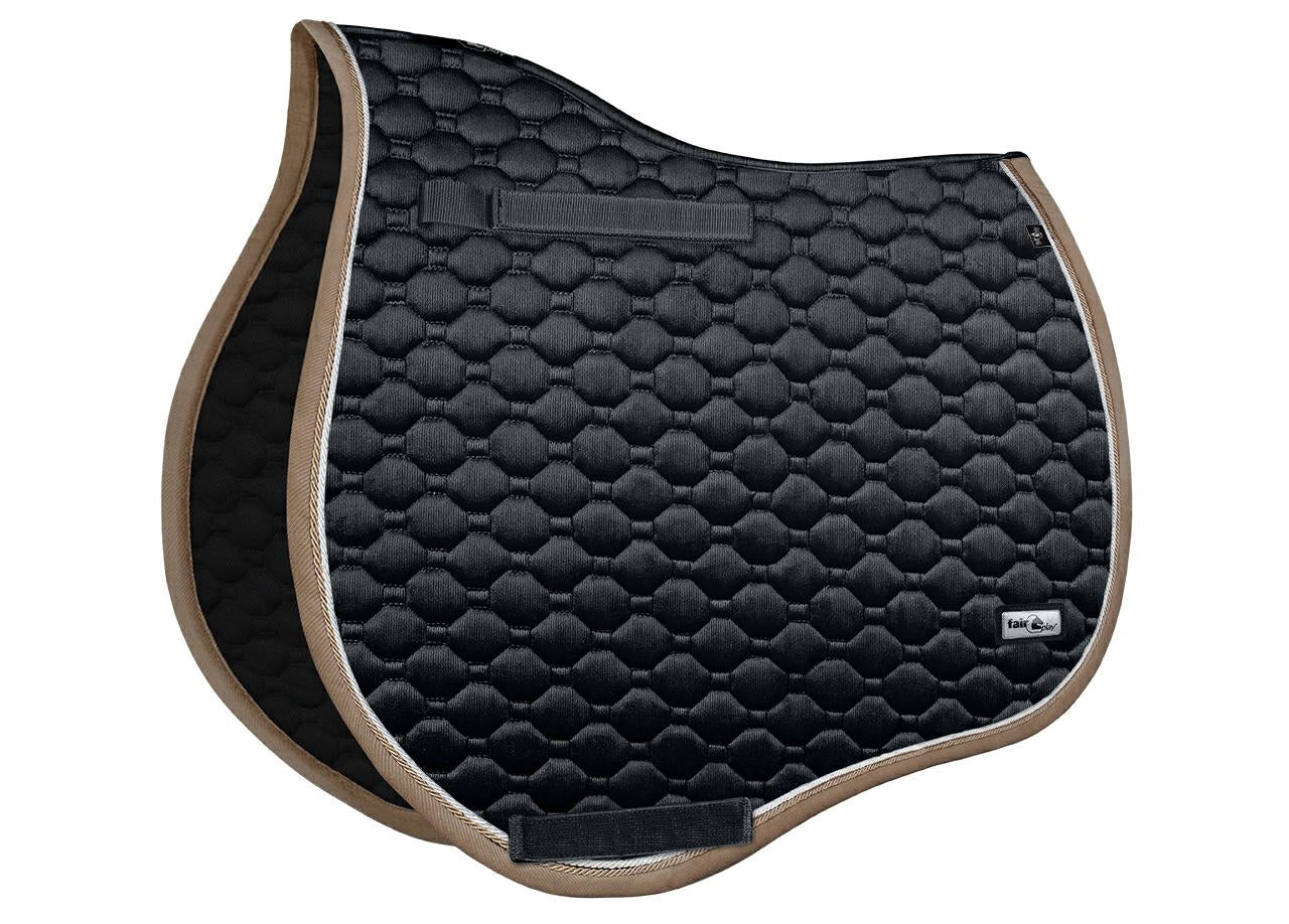 Fair Play Zadeldekje Hexagon Onyx