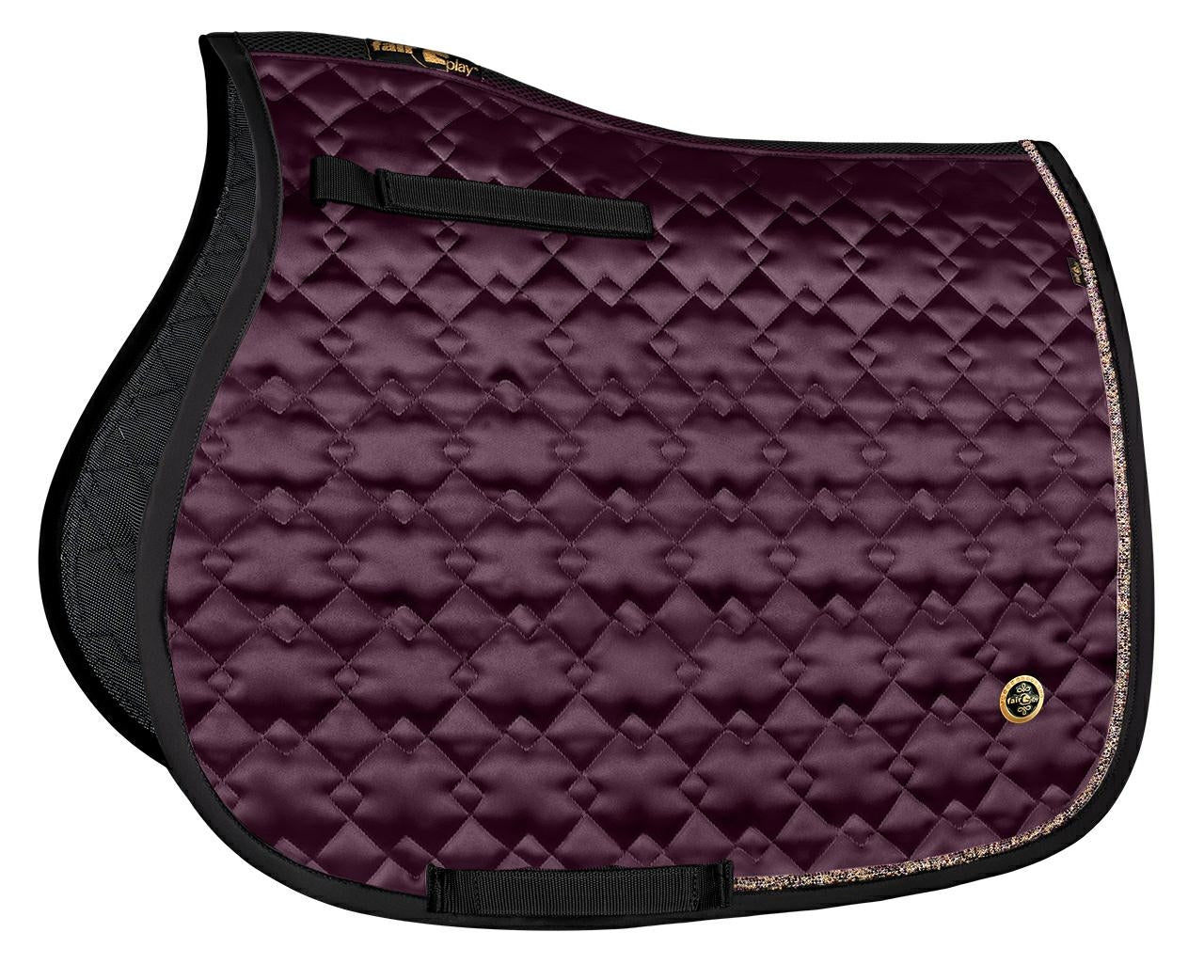 Set royal berry Fair Play Zadeldekje Hematiet met gratis shirt Dacy