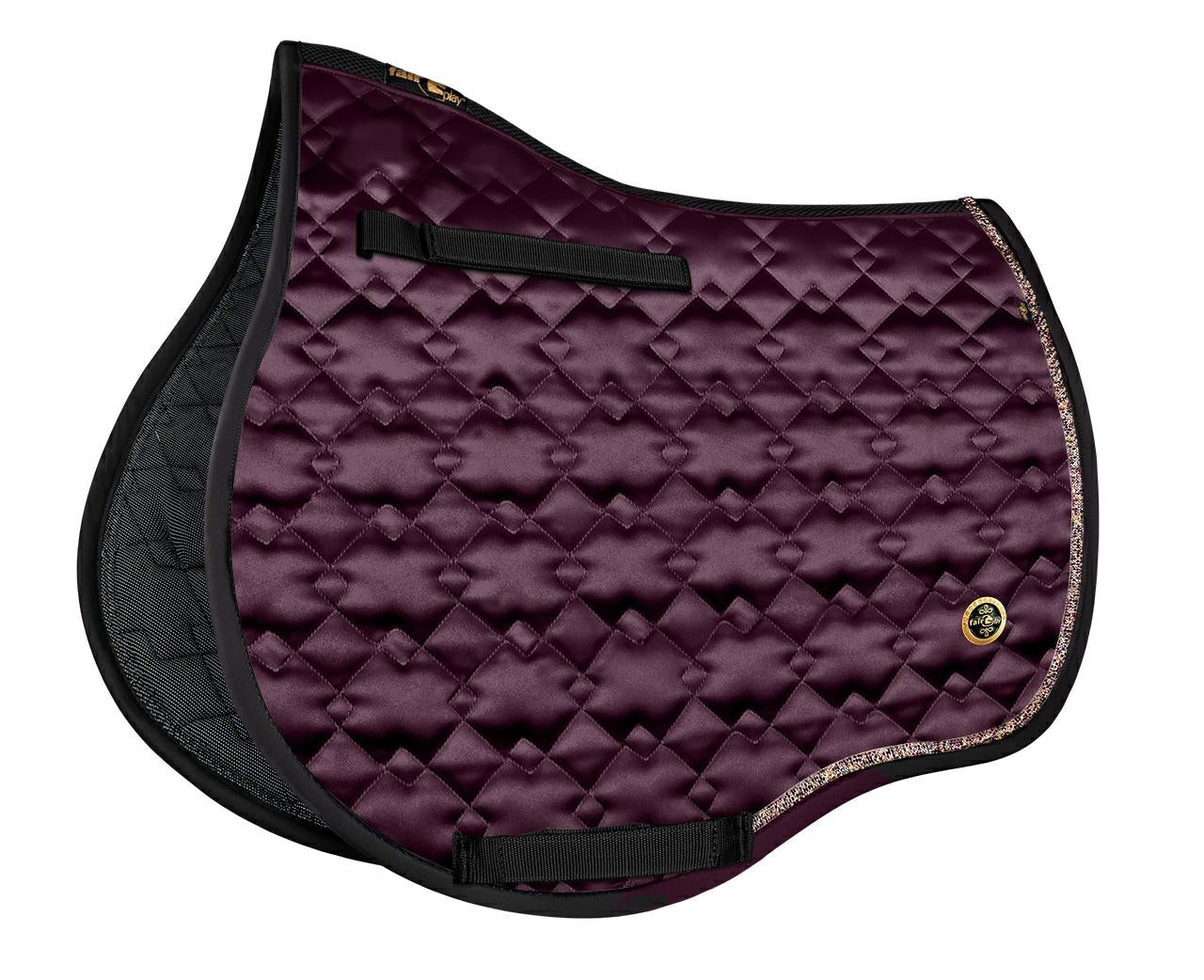 Set royal berry Fair Play Zadeldekje Hematiet met gratis shirt Dacy