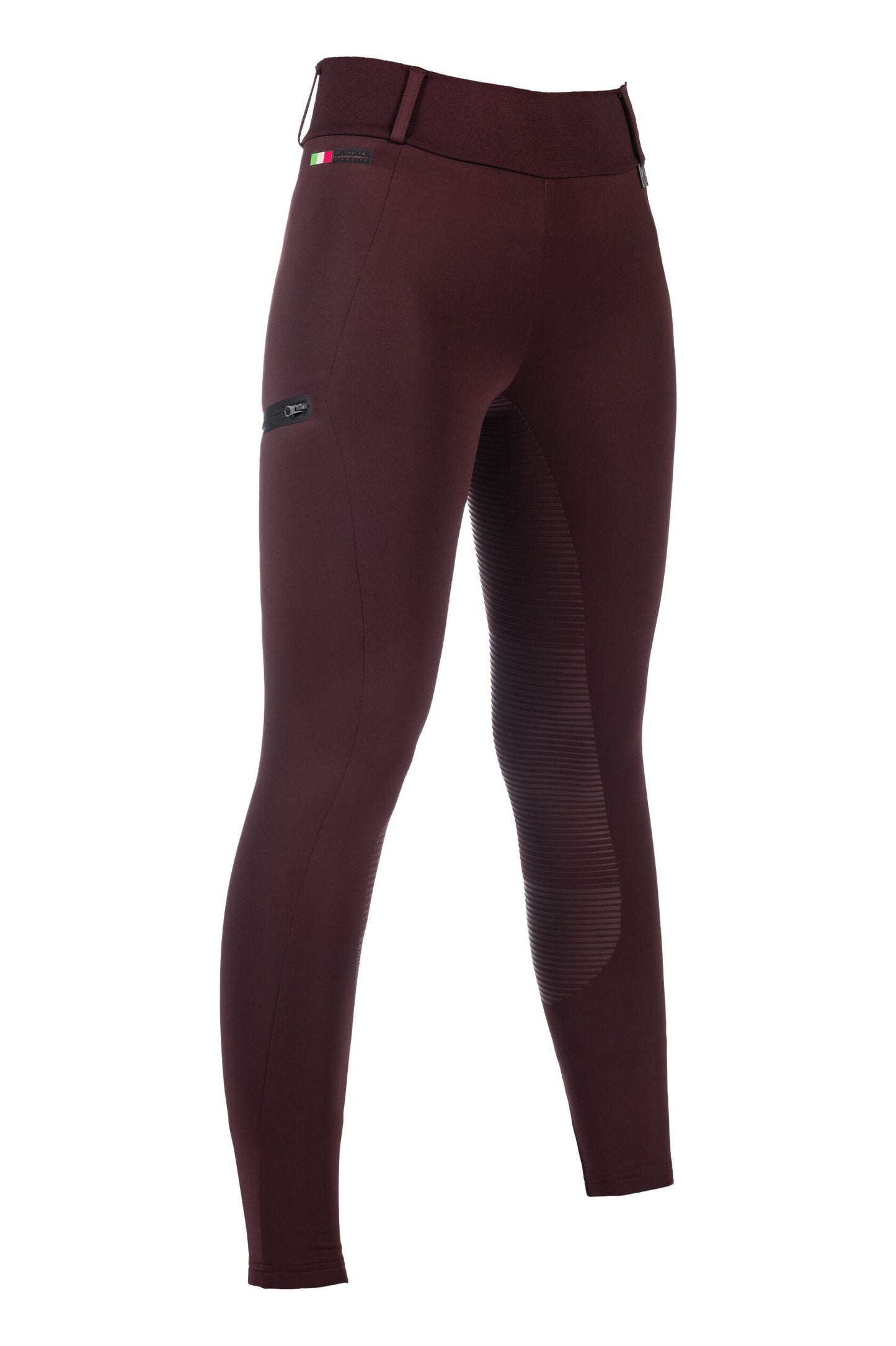 1 HKM Livigno Paardrijleggings siliconen zitvlak