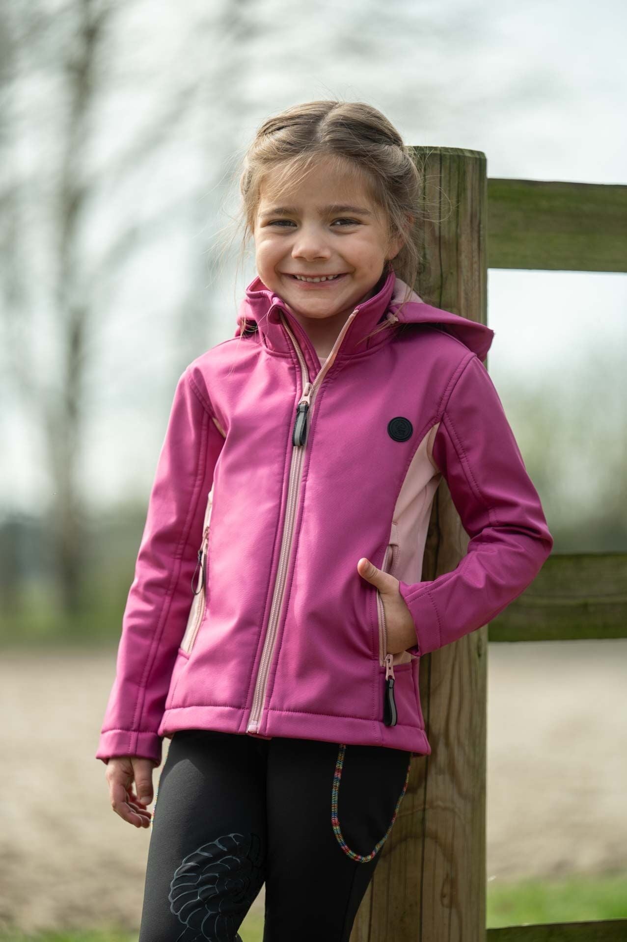 HKM Kids Polly Softshell jas
