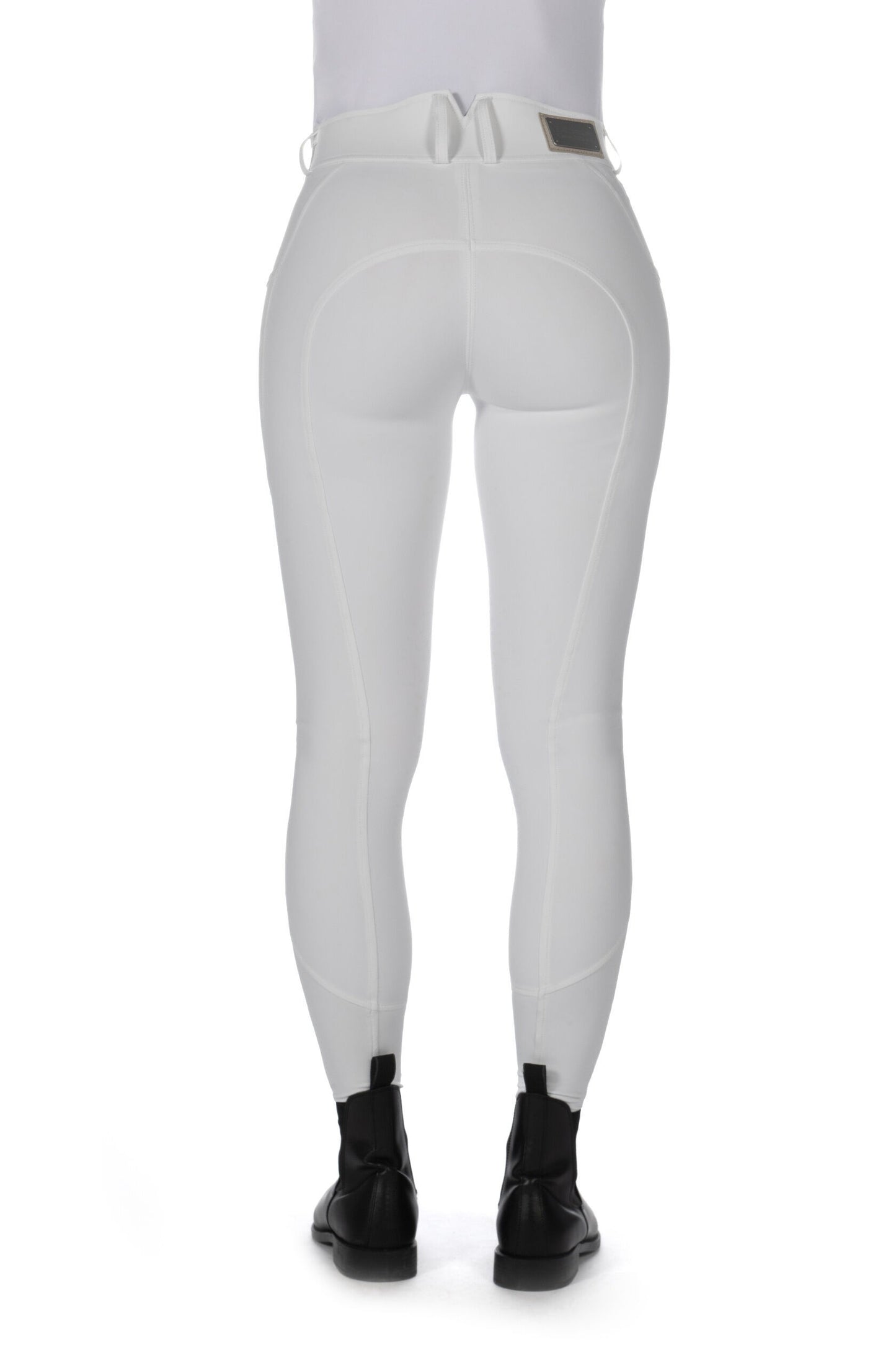 1 HKM Livigno Dames Rijbroek, siliconen knievlak