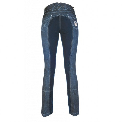 HKM Dames Jeans Rijbroek Jodphur Miss Blink
