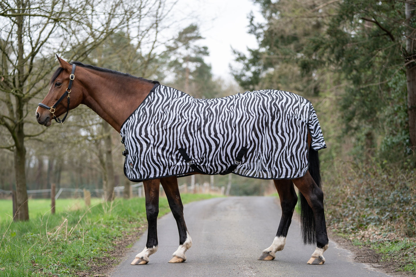 HKM Vliegendeken Zebra