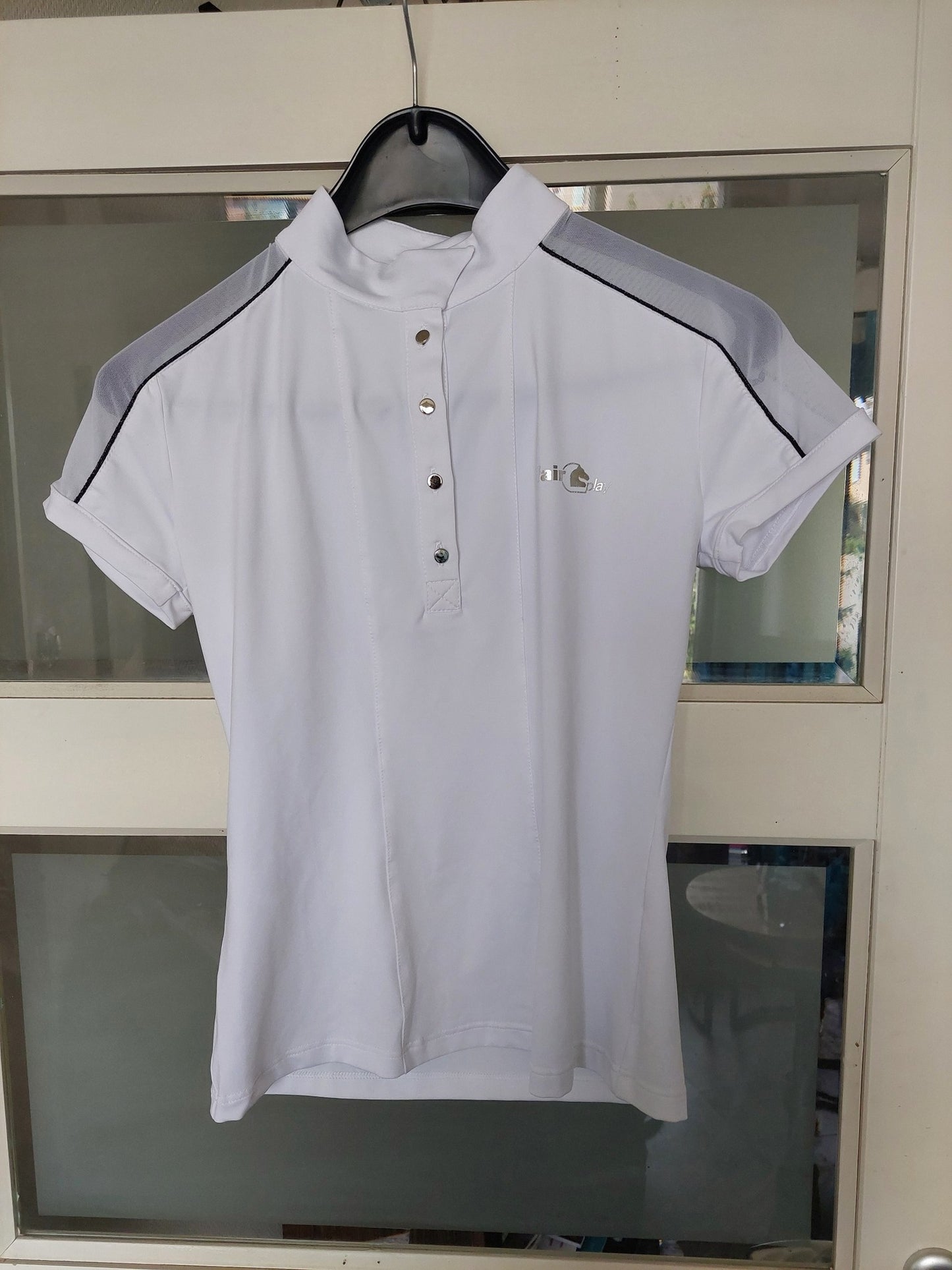 Sale Fair Play Wedstrijdshirt wit korte mouw maat S/36