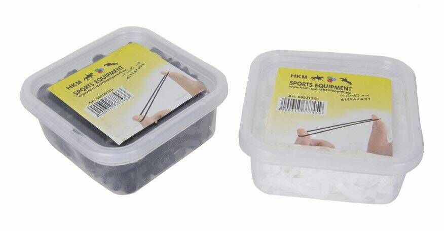 HKM Invlechtelastiekjes soft 450 stuks