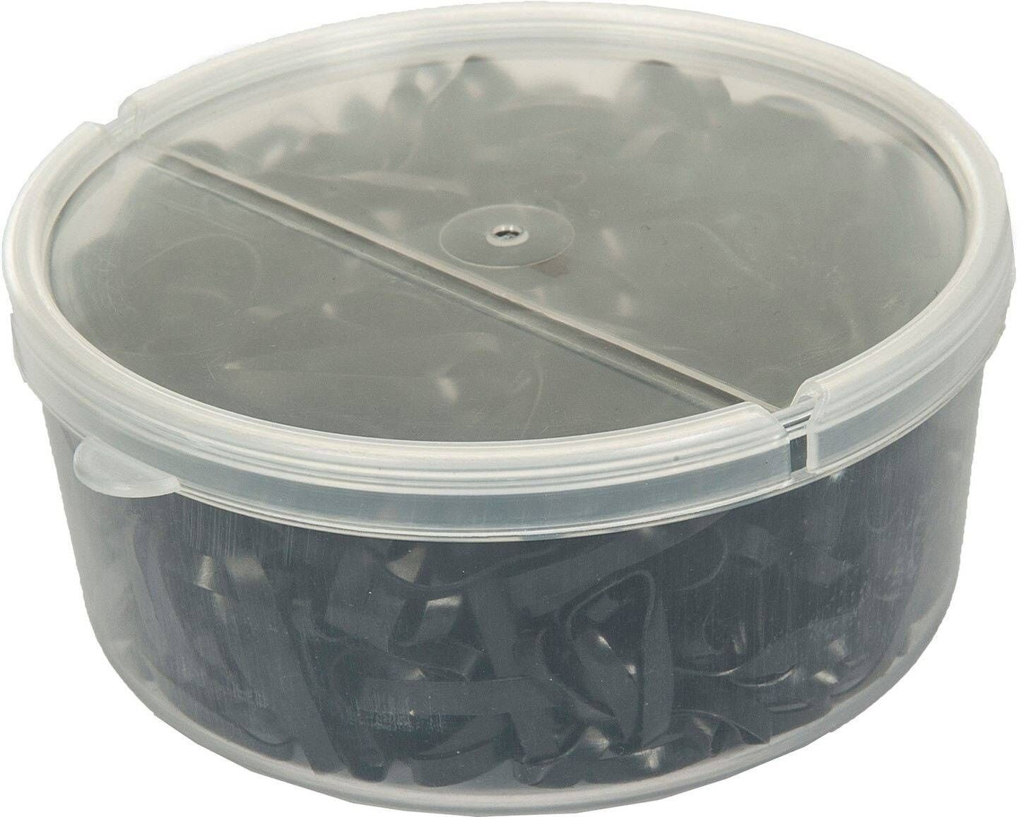 HKM Invlechtelastiekjes soft 450 stuks