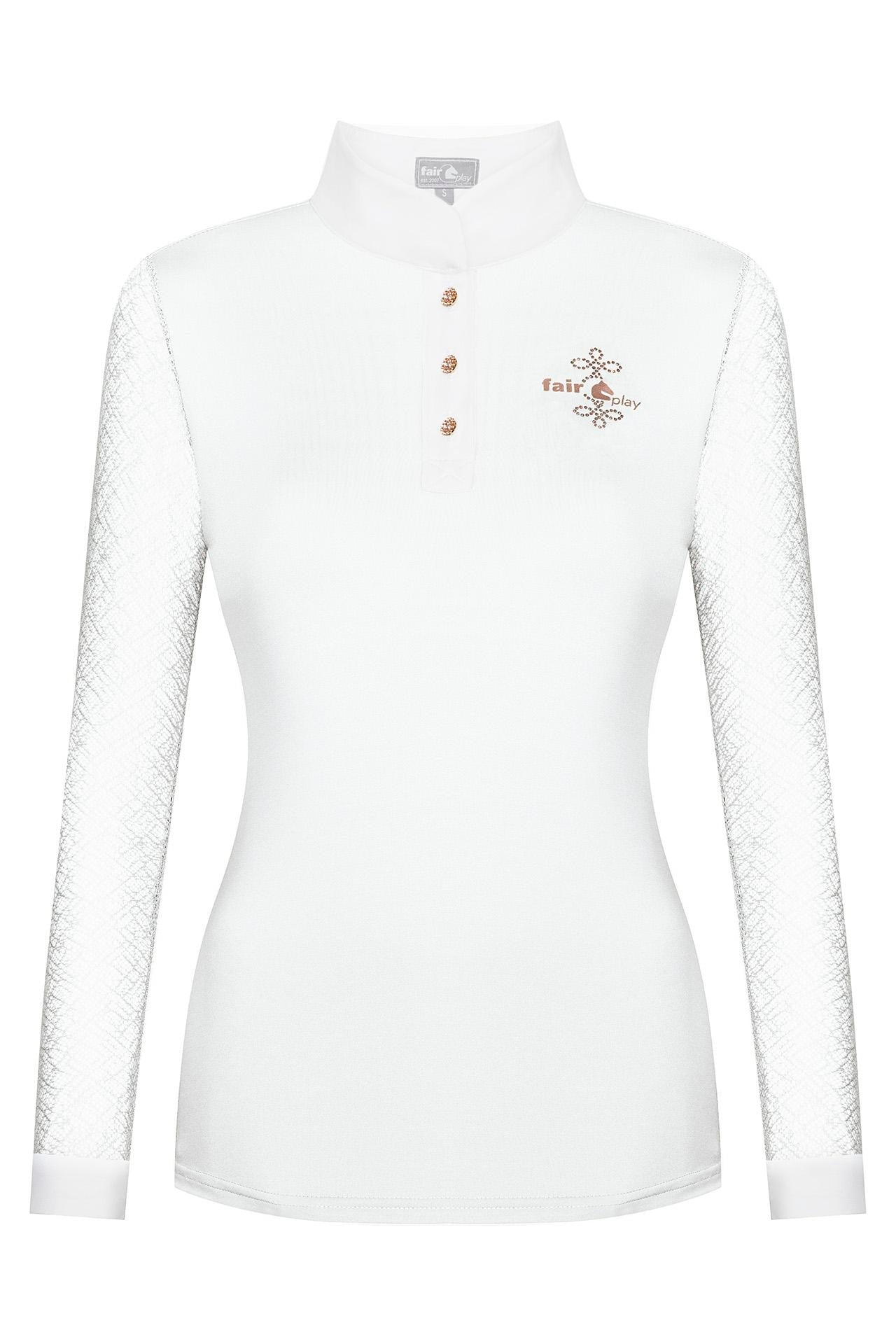 Fair Play Wedstrijdshirt Cecile Rosegold lange mouw