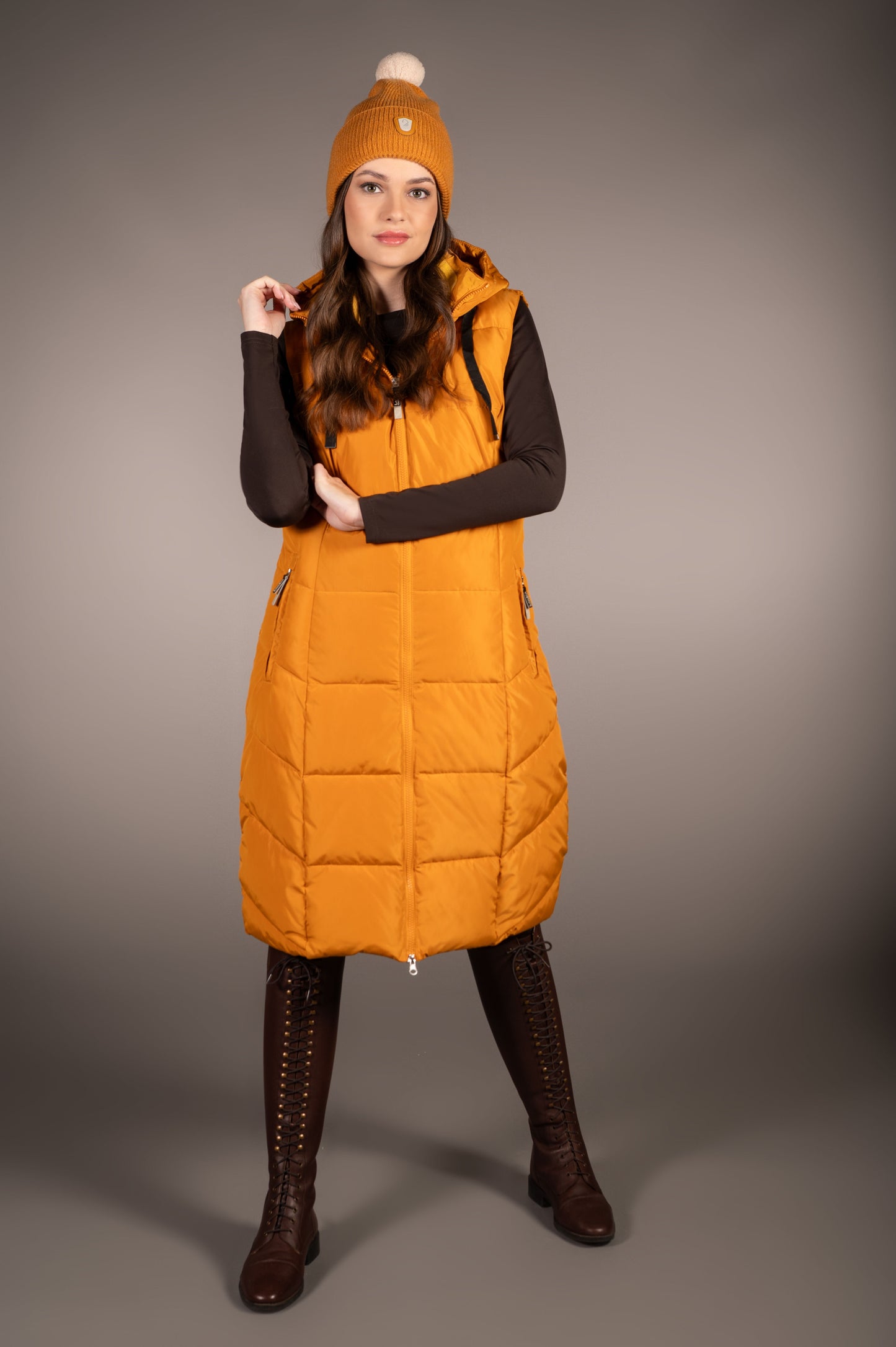 1 HKM Arezzo Lauria Garrelli Lange Bodywarmer