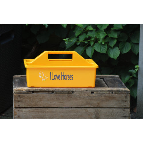 Enige stukken van Joyce Grooming Box borstels zwart met 1 opdruk kleur wit
