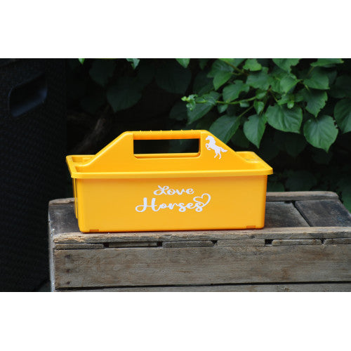 Enige stukken van Joyce Grooming Box borstels zwart met 1 opdruk kleur wit