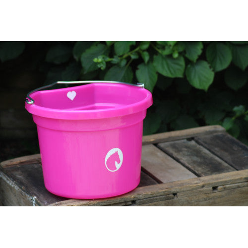 Enige stukken van Joyce Voer Emmer Roze met rondje/paardje en klein hartje