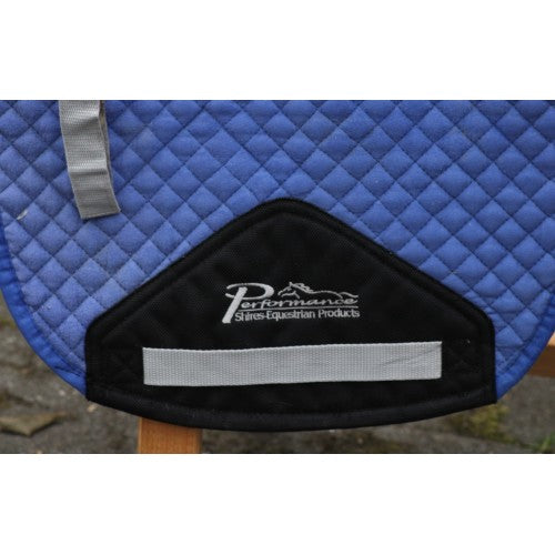2e hands Sjabrak fel blauw Perfomance Shires-Equestrian-Products full dressuur