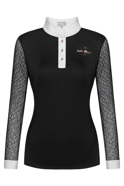 Fair Play Rosegold Wedstrijdshirt Cecile lange mouw