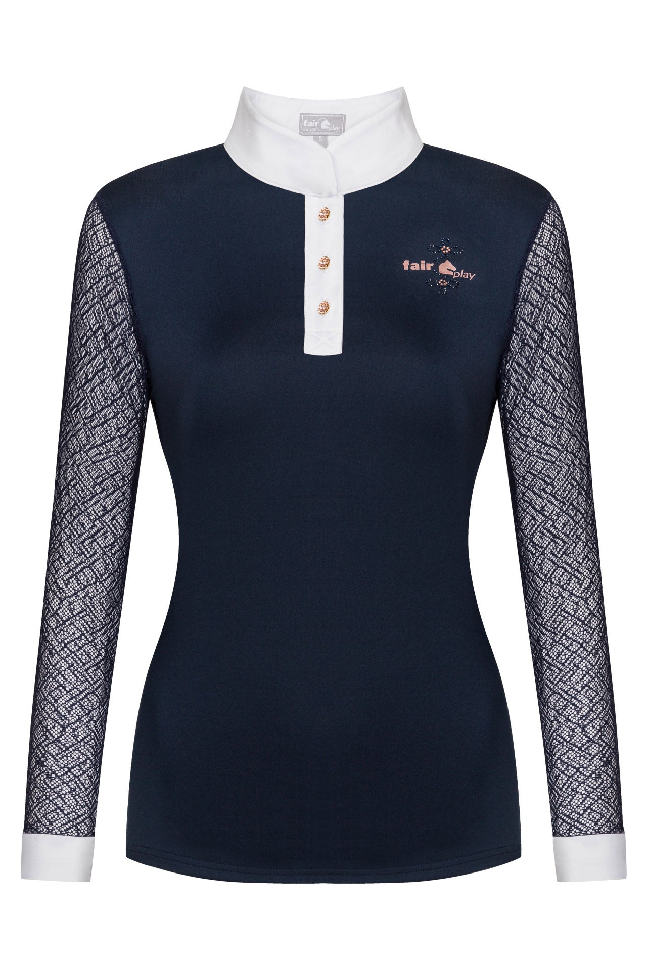 Fair Play Rosegold Wedstrijdshirt Cecile lange mouw