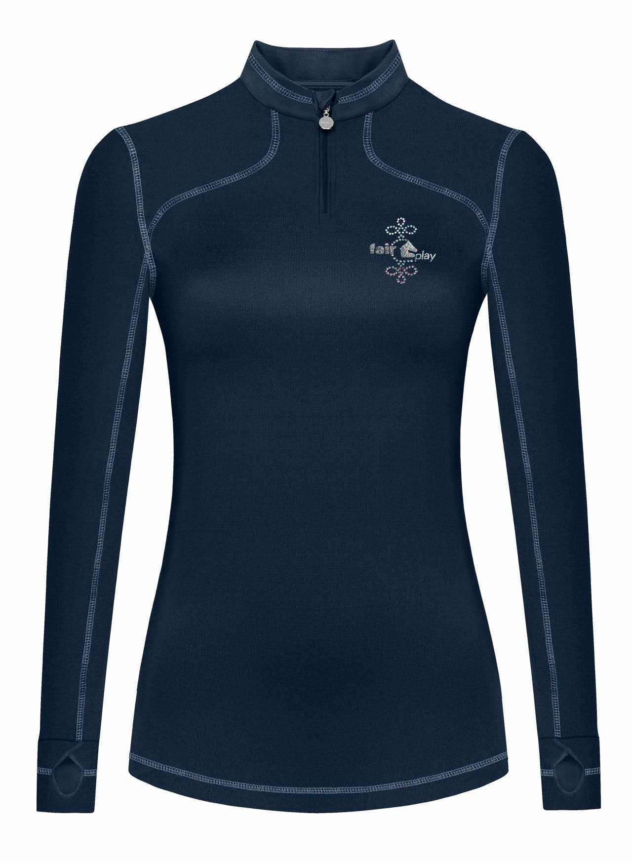 Sale Fair Play shirt Karolina navy maat 36