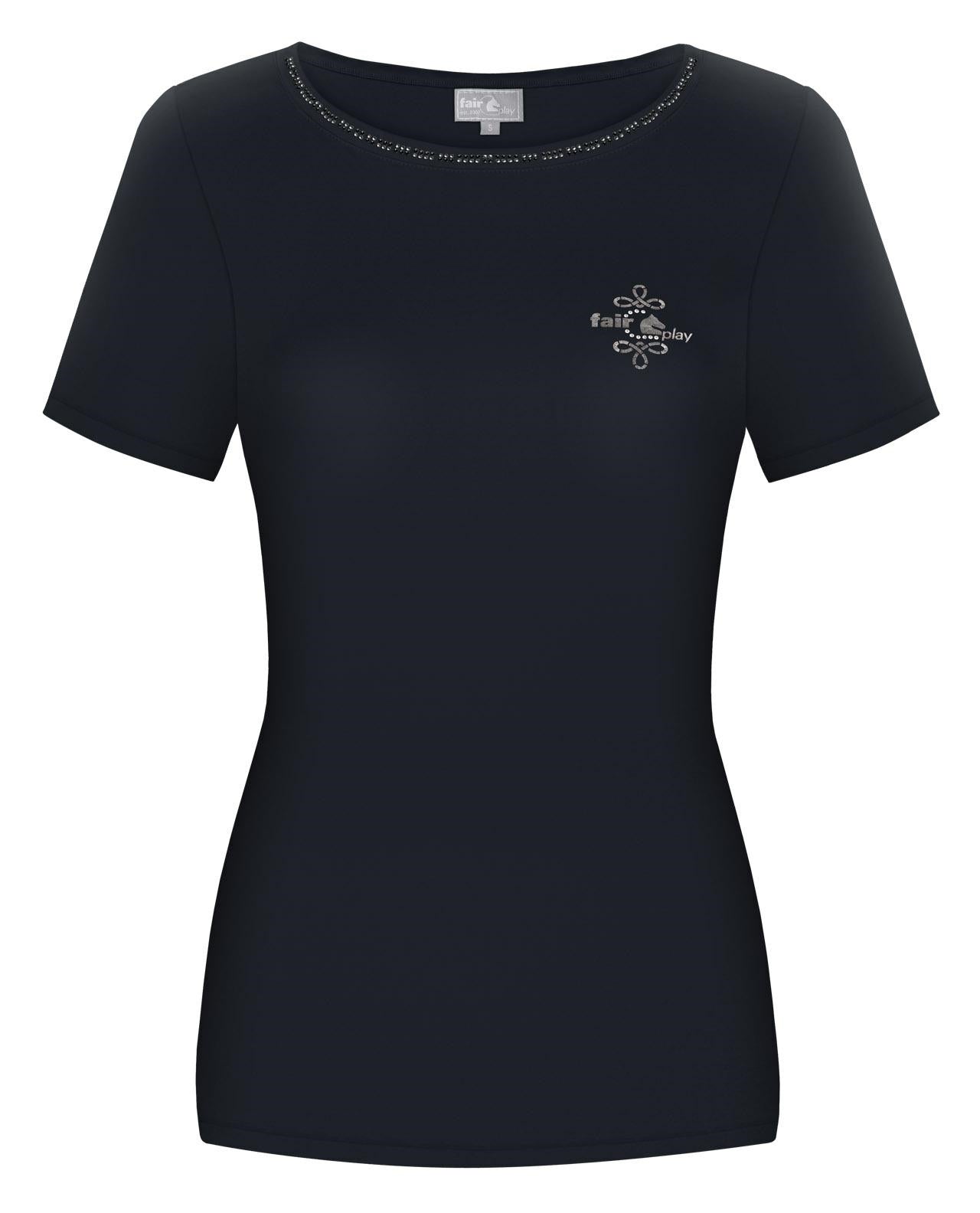 Set zwart Fair Play Zadeldekje Nephite met gratis shirt Dacy twv € 34.95