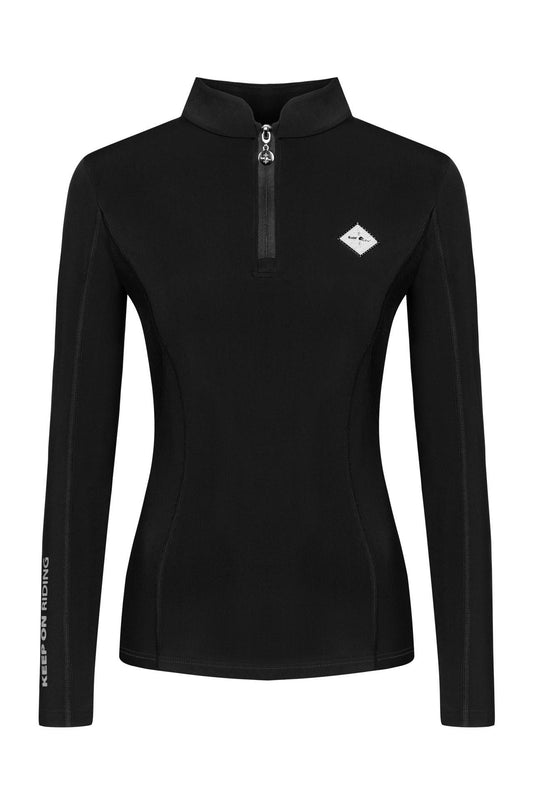 Sale Fair Play Shirt lange mouw zwart maat 36