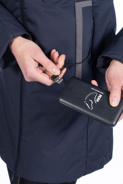 HKM Rijjas heating coat (met geintegreerde verwarmingsfunctie, met power bank )
