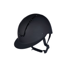 HKM Cap Lady Shield Diamond zwart