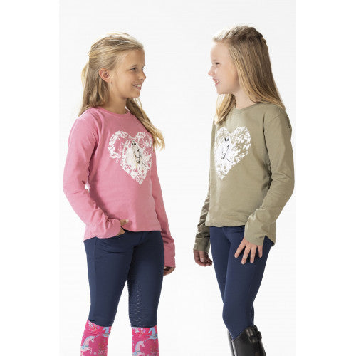 HKM Kids Horse Spirit Lange mouw T shirt