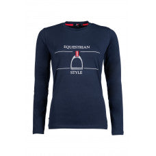 HKM Equine Sports Style shirt lange mouw