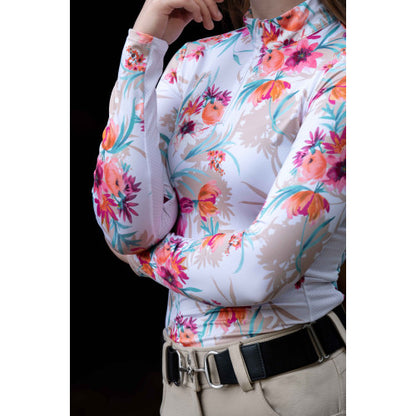 HKM Dames Funtionshirt "Flower"