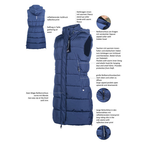 HKM Lange Bodywarmer Misty