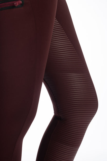1 HKM Livigno Paardrijleggings siliconen zitvlak