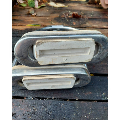 2e hands set beugels wit 12 cm