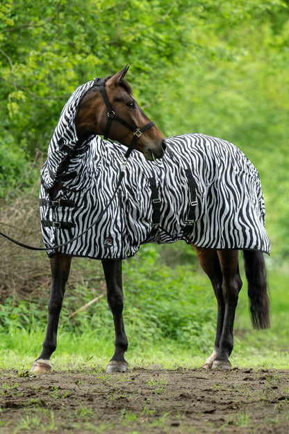 HKM Vliegendeken Zebra met hals