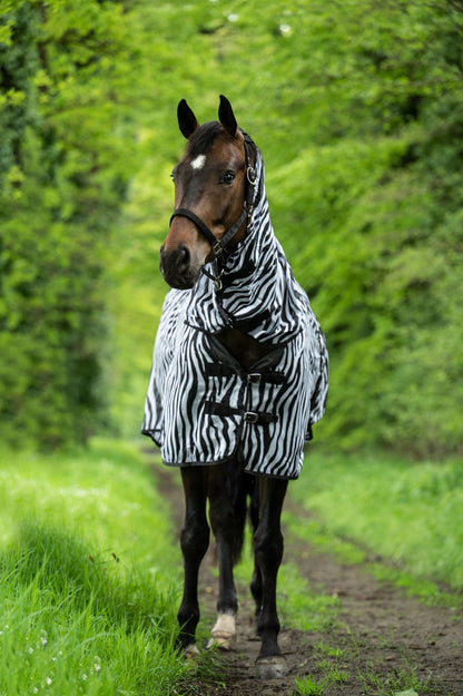 HKM Vliegendeken Zebra met hals