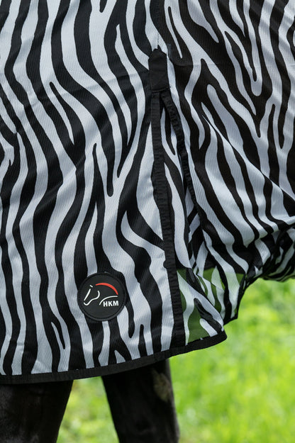 HKM Vliegendeken Zebra met hals