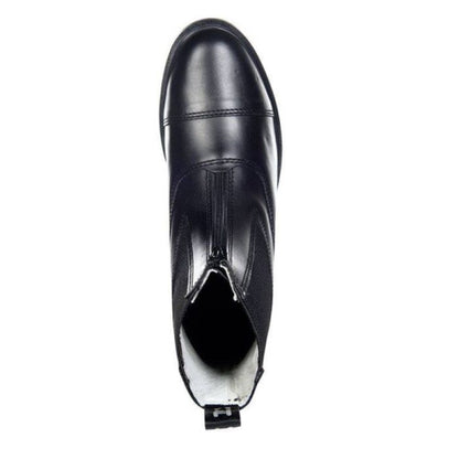 HKM Jodphur schoenen London, leer met veter en rits maat 34-45