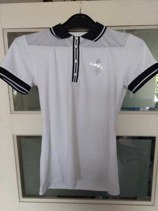 Sale Fair Play Wedstrijdshirt/polo wit maat S/36