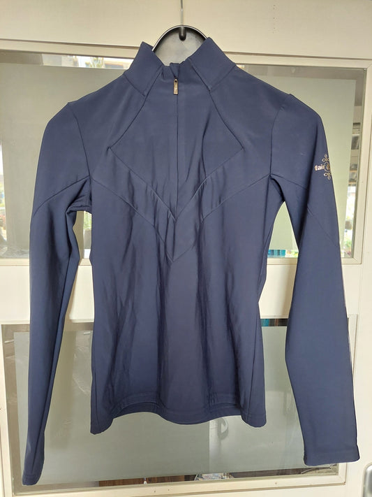 Sale Fair Play Wintershirt langemouw blauw maat S/36