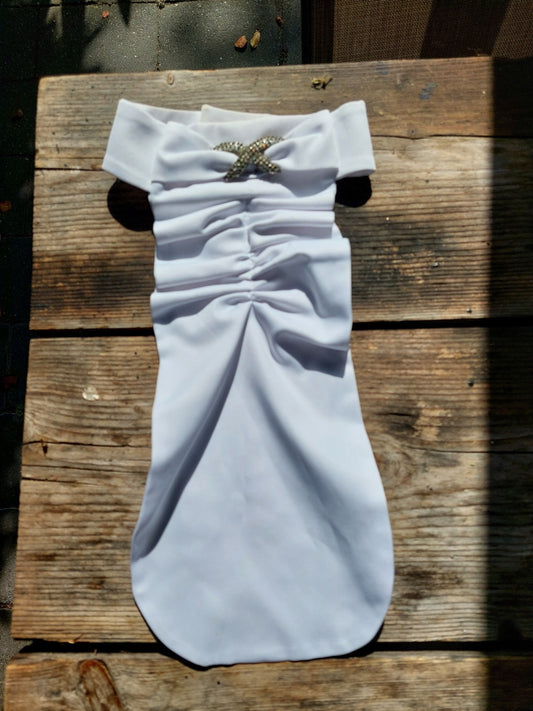 Sale Fair Play Plastron grove x steen, zilverkleurig