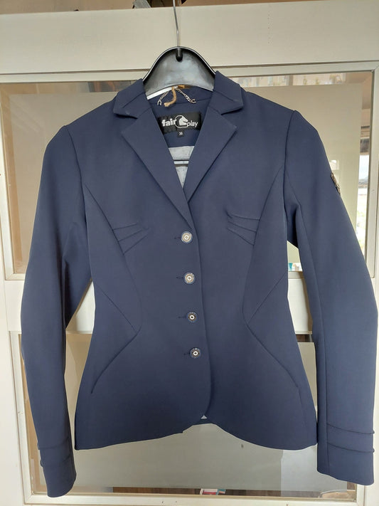 Sale Fair Play Wedstrijdjasje Lexim blauw maat 36