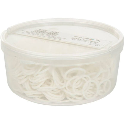 HKM Invlechtelastiekjes in plasticbox 500 stuks