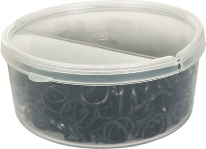 HKM Invlechtelastiekjes in plasticbox 500 stuks