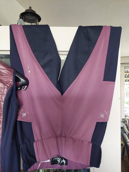 Fair Play Trainings set Rijlegging en Bodywarmer Lila/paars-donkerblauw maat 36 50% korting