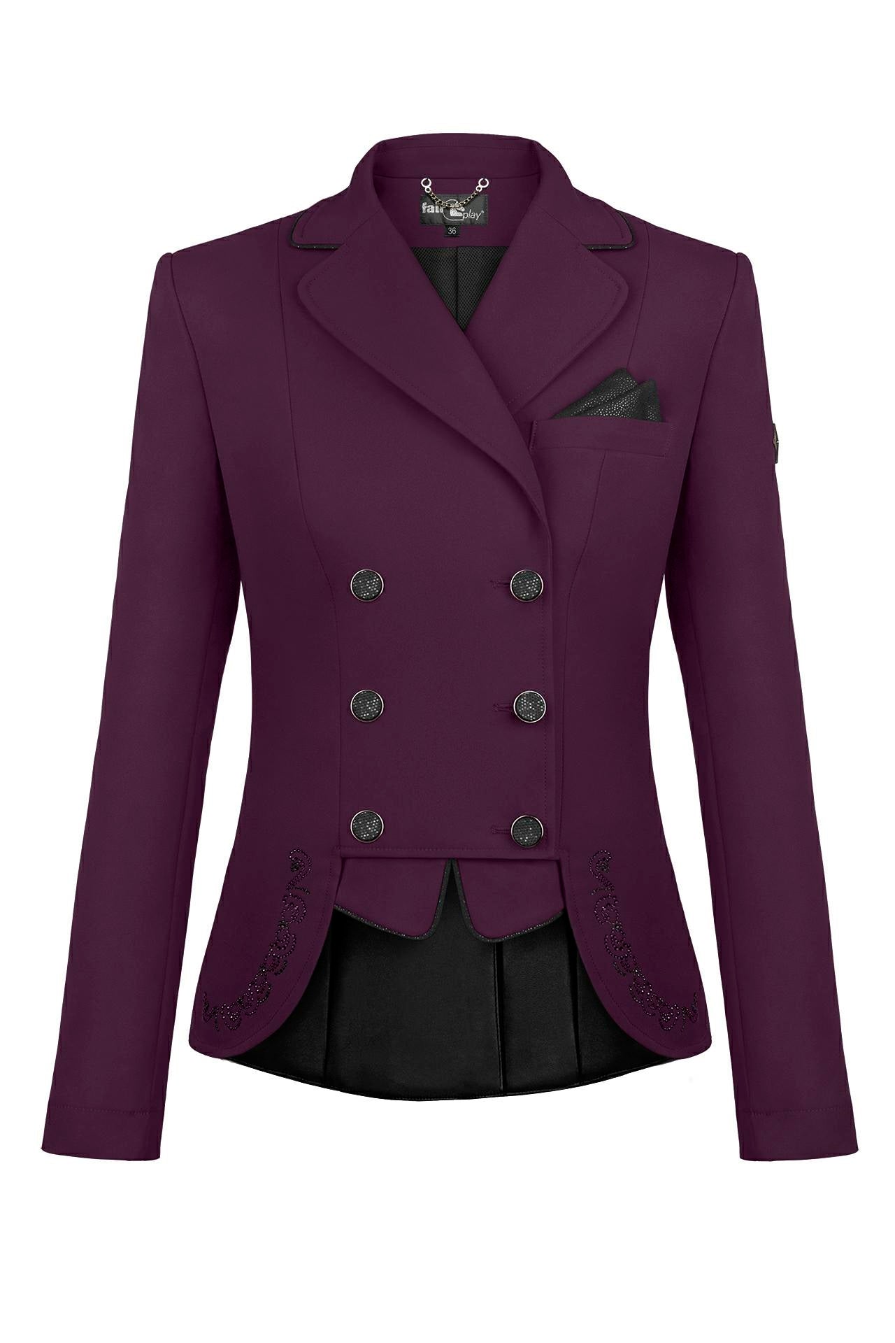 Fair Play Wedstrijdjasje Lexim chic ( zwart, navy , bordeaux)